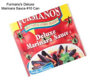 Furmano\'s Deluxe Marinara Sauce #10 Can