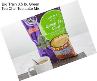 Big Train 3.5 lb. Green Tea Chai Tea Latte Mix