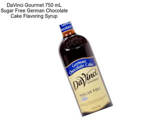 DaVinci Gourmet 750 mL Sugar Free German Chocolate Cake Flavoring Syrup