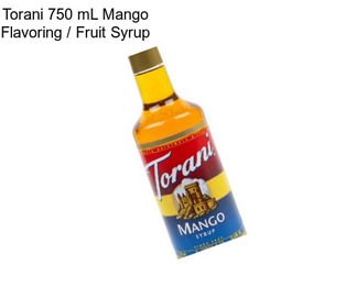 Torani 750 mL Mango Flavoring / Fruit Syrup
