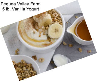 Pequea Valley Farm 5 lb. Vanilla Yogurt