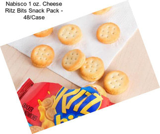 Nabisco 1 oz. Cheese Ritz Bits Snack Pack - 48/Case