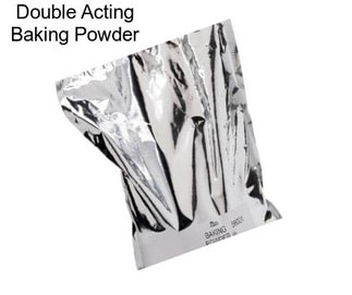 Double Acting Baking Powder