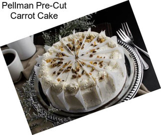 Pellman Pre-Cut Carrot Cake