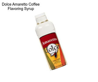 Dolce Amaretto Coffee Flavoring Syrup