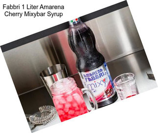 Fabbri 1 Liter Amarena Cherry Mixybar Syrup