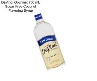 DaVinci Gourmet 750 mL Sugar Free Coconut Flavoring Syrup