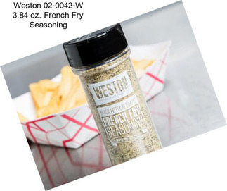 Weston 02-0042-W 3.84 oz. French Fry Seasoning