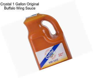 Crystal 1 Gallon Original Buffalo Wing Sauce