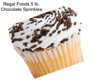 Regal Foods 5 lb. Chocolate Sprinkles