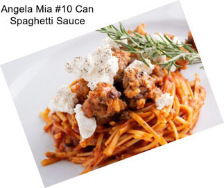 Angela Mia #10 Can Spaghetti Sauce