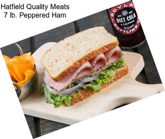 Hatfield Quality Meats 7 lb. Peppered Ham