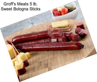 Groff\'s Meats 5 lb. Sweet Bologna Sticks