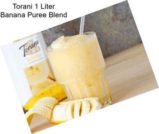Torani 1 Liter Banana Puree Blend
