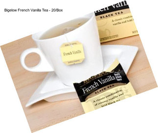 Bigelow French Vanilla Tea - 20/Box