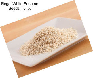 Regal White Sesame Seeds - 5 lb.