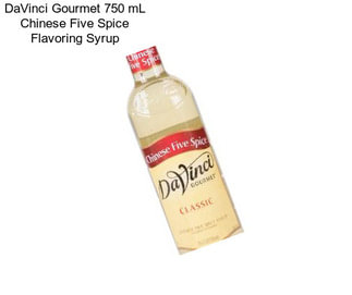 DaVinci Gourmet 750 mL Chinese Five Spice Flavoring Syrup