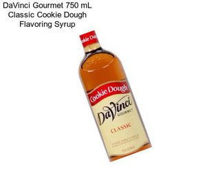 DaVinci Gourmet 750 mL Classic Cookie Dough Flavoring Syrup