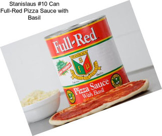 Stanislaus #10 Can Full-Red Pizza Sauce with Basil