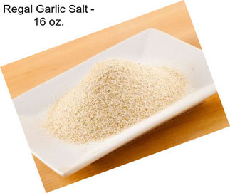 Regal Garlic Salt - 16 oz.