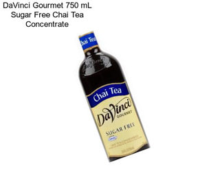 DaVinci Gourmet 750 mL Sugar Free Chai Tea Concentrate