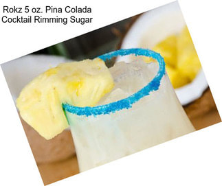 Rokz 5 oz. Pina Colada Cocktail Rimming Sugar