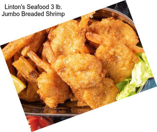 Linton\'s Seafood 3 lb. Jumbo Breaded Shrimp