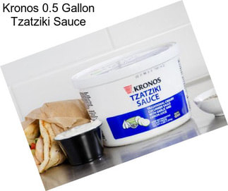 Kronos 0.5 Gallon Tzatziki Sauce