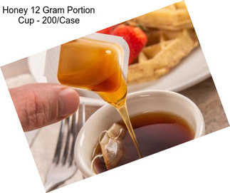 Honey 12 Gram Portion Cup - 200/Case
