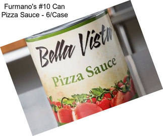 Furmano\'s #10 Can Pizza Sauce - 6/Case