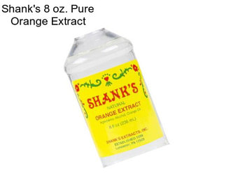 Shank\'s 8 oz. Pure Orange Extract