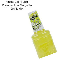 Finest Call 1 Liter Premium Lite Margarita Drink Mix