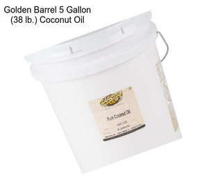 Golden Barrel 5 Gallon (38 lb.) Coconut Oil