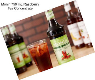 Monin 750 mL Raspberry Tea Concentrate