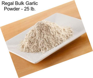 Regal Bulk Garlic Powder - 25 lb.