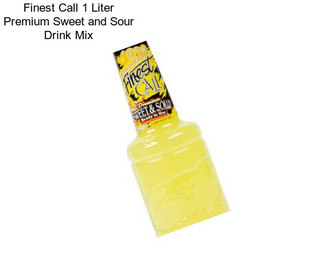Finest Call 1 Liter Premium Sweet and Sour Drink Mix