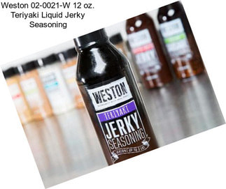 Weston 02-0021-W 12 oz. Teriyaki Liquid Jerky Seasoning