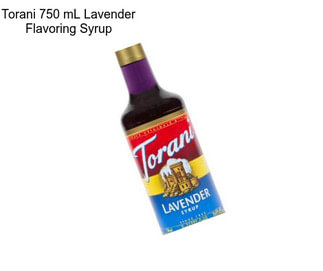 Torani 750 mL Lavender Flavoring Syrup