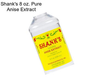 Shank\'s 8 oz. Pure Anise Extract