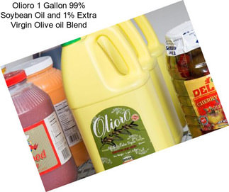 Olioro 1 Gallon 99% Soybean Oil and 1% Extra Virgin Olive oil Blend