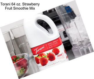 Torani 64 oz. Strawberry Fruit Smoothie Mix