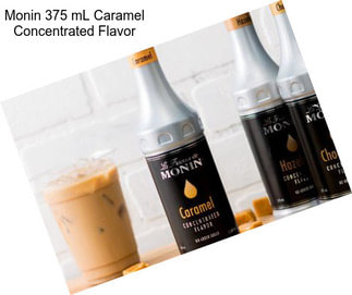 Monin 375 mL Caramel Concentrated Flavor