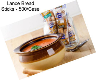 Lance Bread Sticks - 500/Case