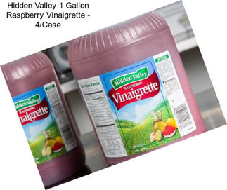 Hidden Valley 1 Gallon Raspberry Vinaigrette - 4/Case