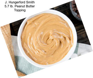 J. Hungerford Smith 5.7 lb. Peanut Butter Topping