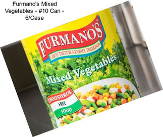 Furmano\'s Mixed Vegetables - #10 Can - 6/Case