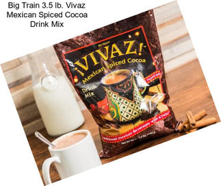 Big Train 3.5 lb. Vivaz Mexican Spiced Cocoa Drink Mix