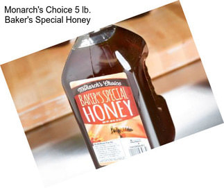 Monarch\'s Choice 5 lb. Baker\'s Special Honey