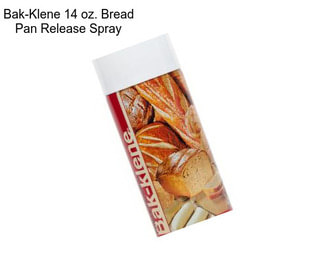 Bak-Klene 14 oz. Bread Pan Release Spray