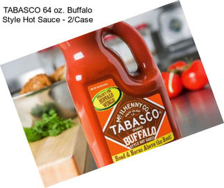 TABASCO 64 oz. Buffalo Style Hot Sauce - 2/Case